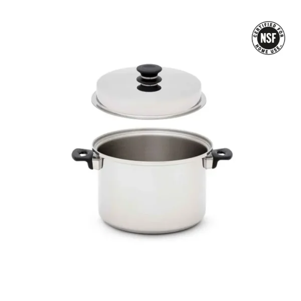 8L Stock Pot with Lid iCook