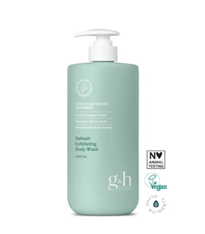 Refresh Exfoliating tusfürdő g&h JÓSÁG ÉS EGÉSZSÉG