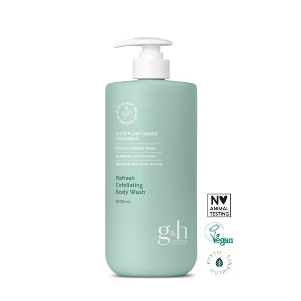 Refresh Exfoliating tusfürdő g&h JÓSÁG ÉS EGÉSZSÉG